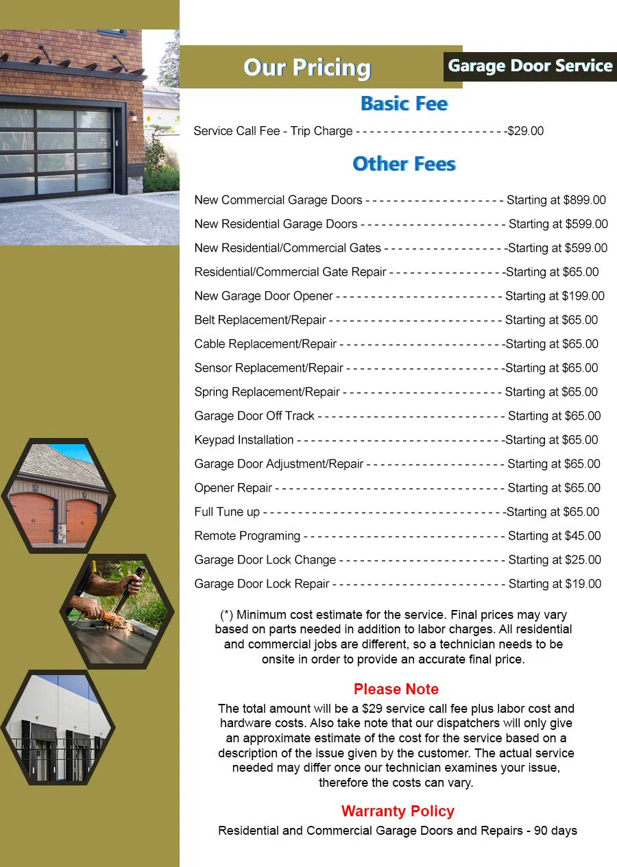 Security Garage Door Repairs Tempe, AZ 480-648-1427